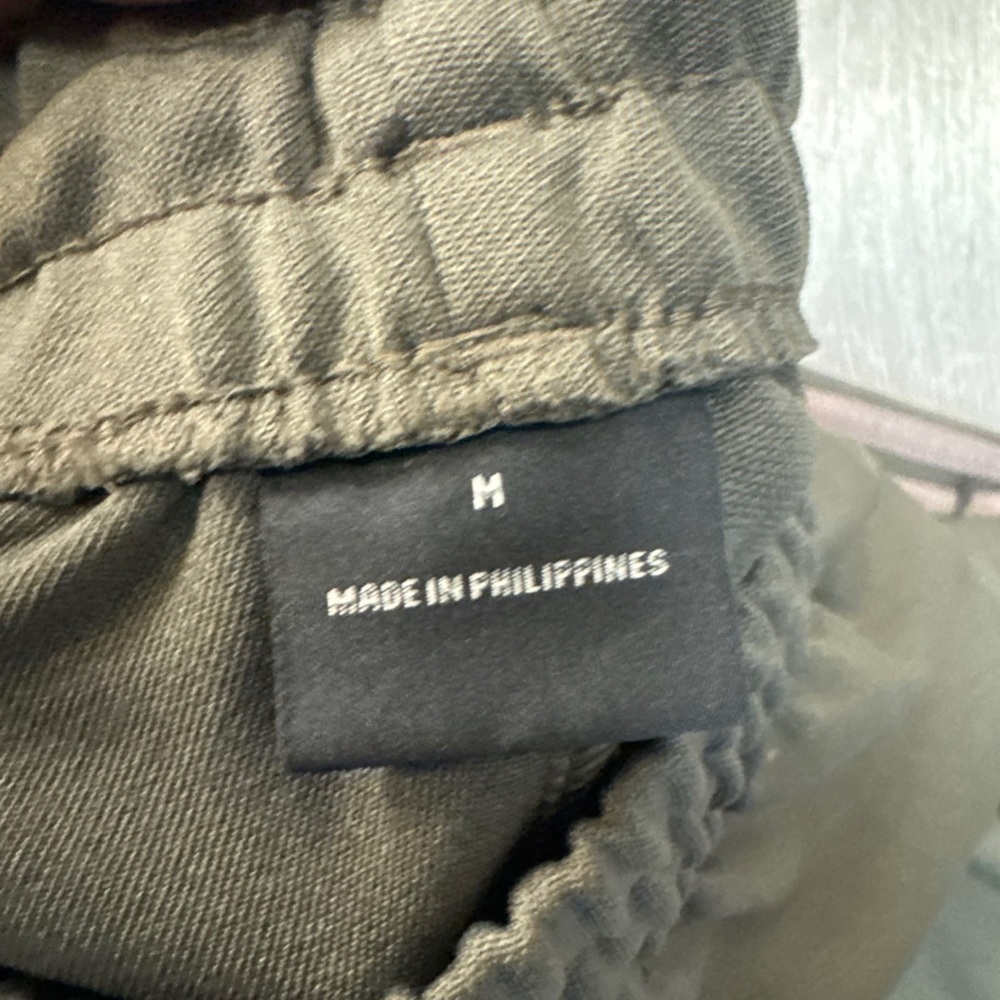 Adidas Calabasas Olive Green Track Pants - Picture 4 of 6